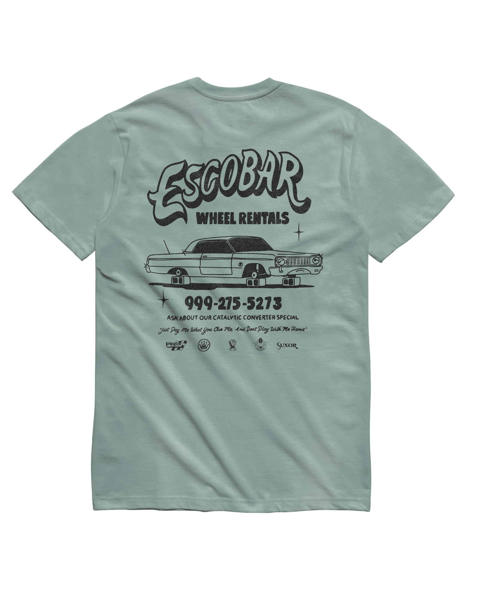 WHEEL RENTALT-Shirt – benjie escobar art \u0026 merchandise, image size:1600x2000