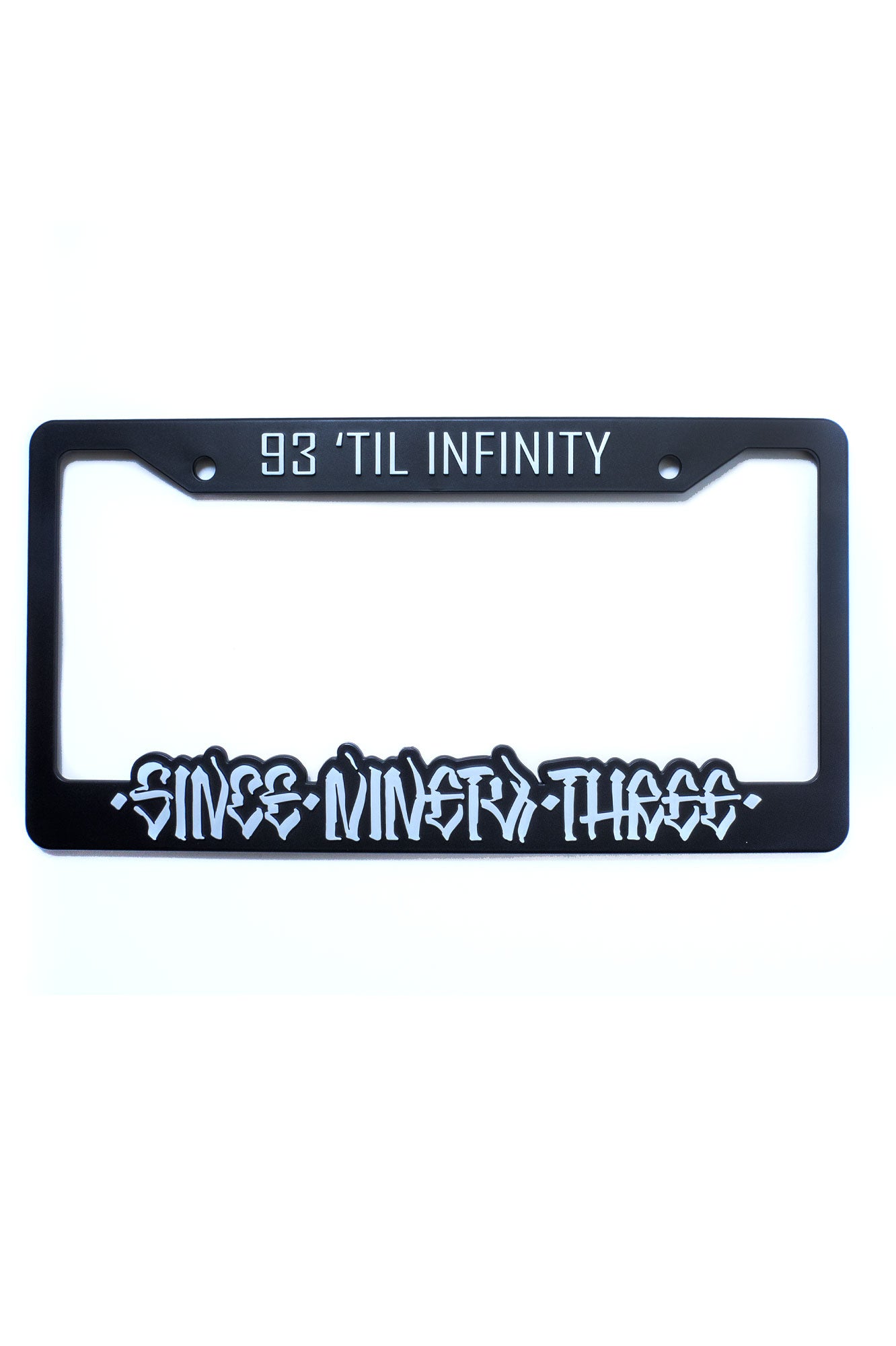 OssanTheHood 93 till License plate frame – benjie escobar art