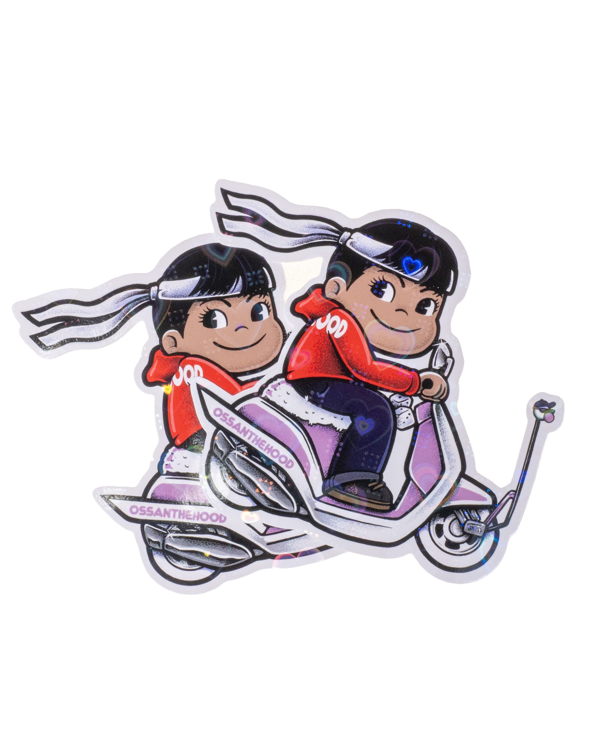 Cruisin Scooter Decal 2 pack