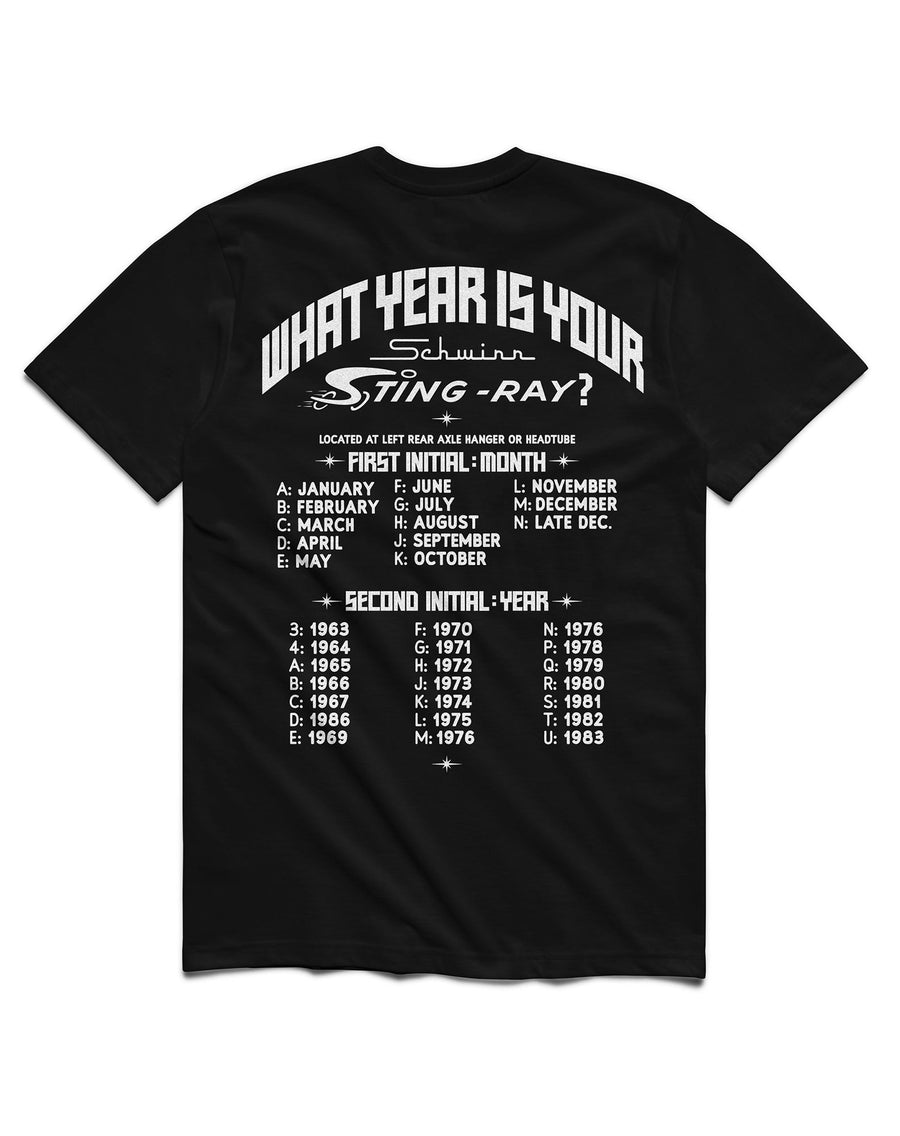 What Year T-Shirt (Black)