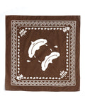 Smile Now Cry Laters Bandana (Brown)