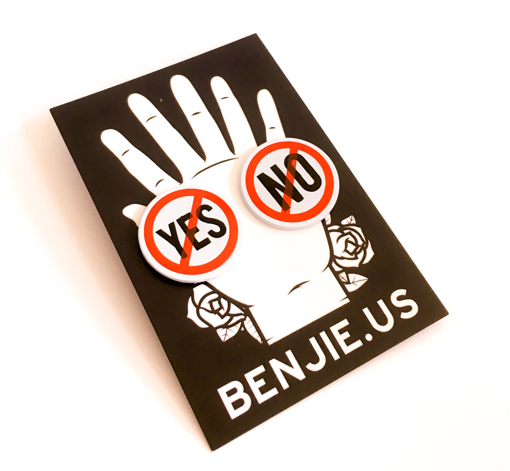 Yes No Pin Set