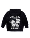 Support Your Homies Toddlers Hoodie(Black)