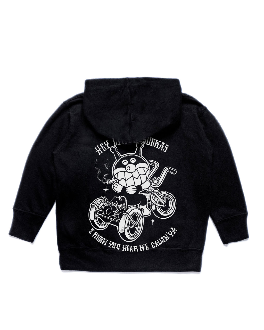 Trike Toddlers Hoodie(Black)