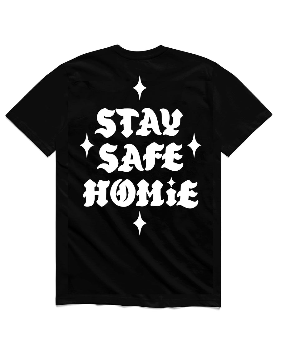 Stay Safe T-Shirt (Black)