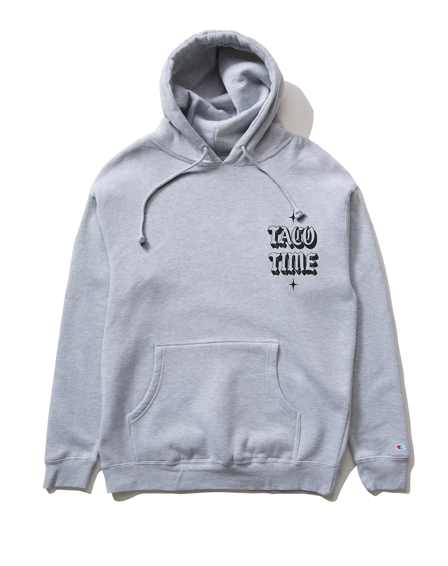 Taco Time Pullover Hoodie (Athletic Heather)