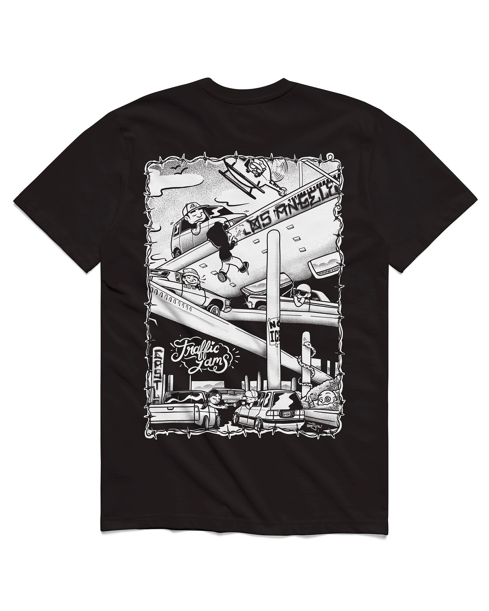 Traffic Jams T-Shirt (Black)