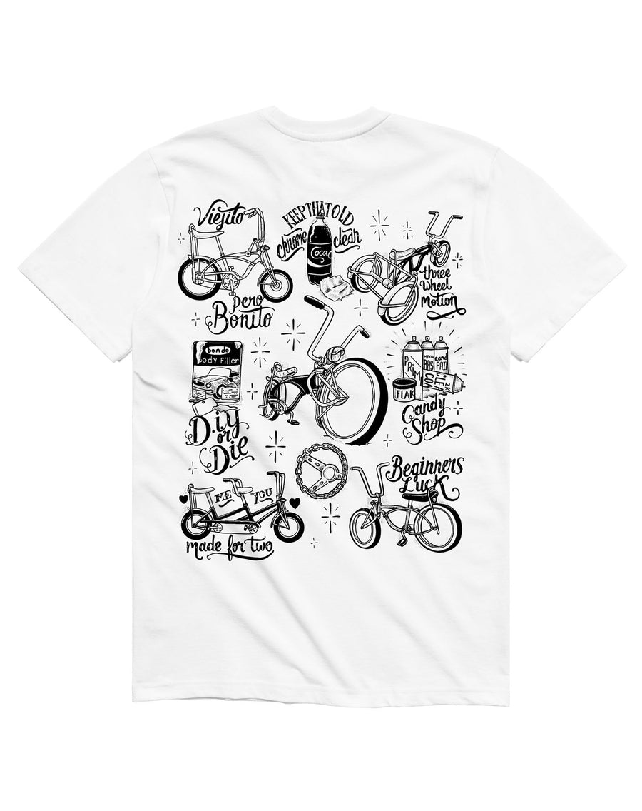 Bike Club T-Shirt (White)