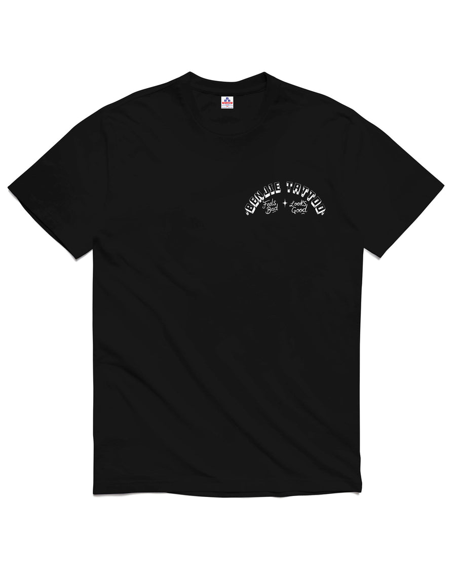 Benjie Tattoo Shop Shirt T-Shirt (Black)